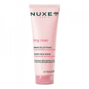 Nuxe Very Rose Radiance Face Scrub – Απαλό Απολεπιστικό Προσώπου με Ροδόνερο & Πυρήνες Βερίκοκου 75ml Καλλυντικά