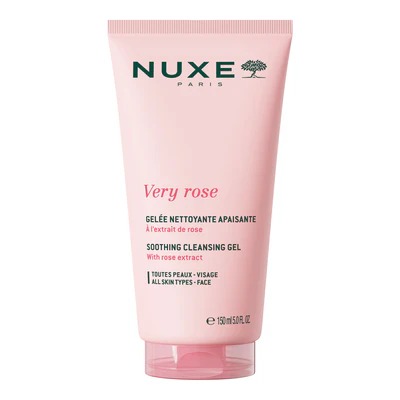 Nuxe Very Rose Soothing Cleansing Gel – Καταπραϋντικό Gel Καθαρισμού με Ροδόνερο 150ml