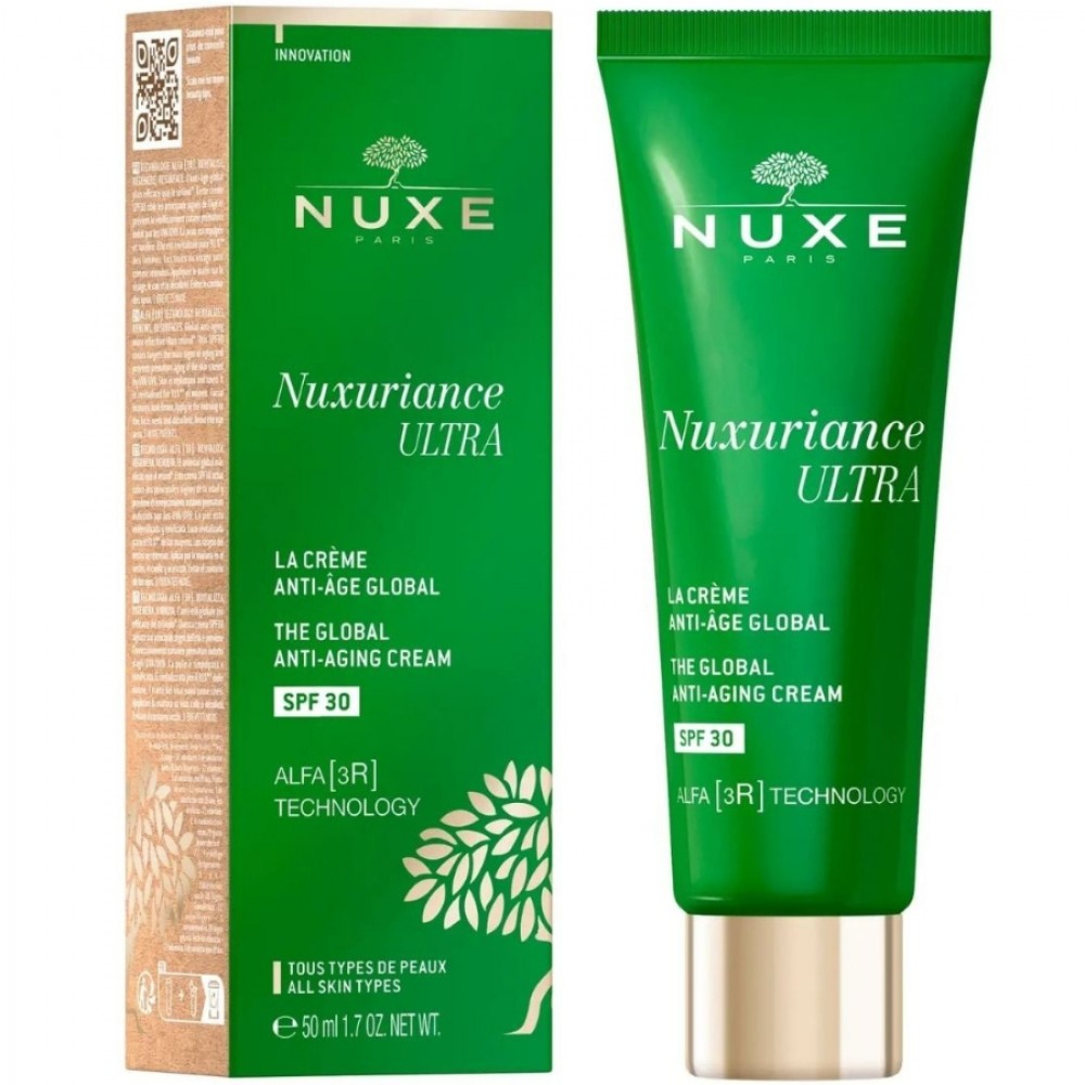Nuxe Nuxuriance Ultra Global Anti-Aging Cream SPF30 50ml – Κρέμα Ολικής Αντιγήρανσης & Αντηλιακής Προστασίας για Όλους τους Τύπους Επιδερμίδας Καλλυντικά
