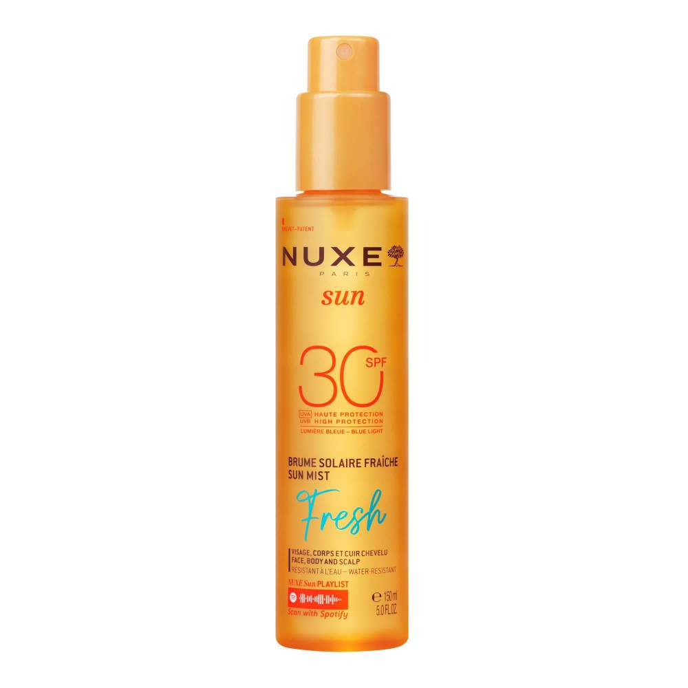 NUXE Sun Mist Fresh SPF 30 150ml - Αόρατο Αντηλιακό Spray Δροσιάς για Πρόσωπο & Σώμα Αντηλιακά