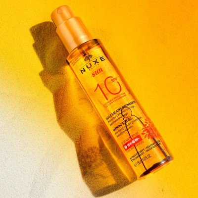 NUXE Sun Tanning Oil SPF 10 150ml - Έλαιο Ενίσχυσης Μαυρίσματος & Σατινέ Προστασίας