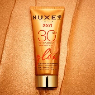NUXE Sun Kissed Fluid SPF 30 50ml - Λεπτόρρευστο Αντηλιακό Προσώπου για Αόρατη Προστασία