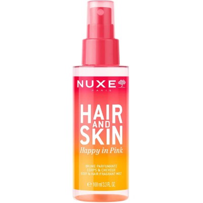 Nuxe Happy in Pink Body & Hair Mist 100ml – Αρωματικό Mist για Σώμα & Μαλλιά