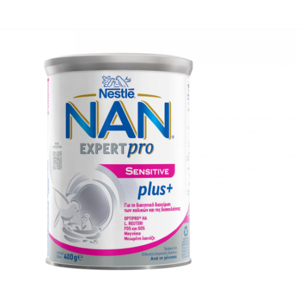 Nestle Γάλα σε Σκόνη NAN EXPERTPRO SENSITIVE PLUS 400gGR  Βρεφική διατροφή