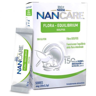 Nestlé NANCARE Flora Equilibrium GOS/FOS – Πρεβιοτικά για Εντερική Ισορροπία & Άμυνα από Τη Βρεφική Ηλικία