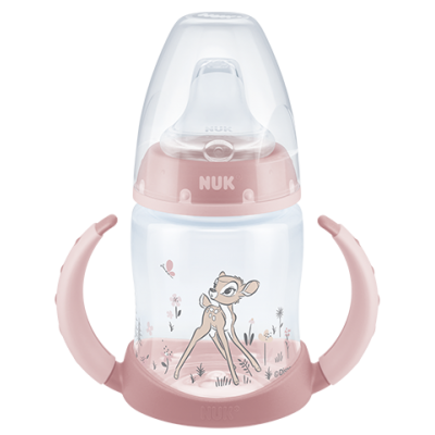 NUK Disney Bambi First Choice Μπιμπερό Εκπαίδευσης 150ml με Θερμοδείκτη