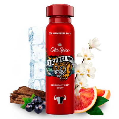 Old Spice Tiger Claw Deodorant Spray 150ml | Ανδρικό Αποσμητικό