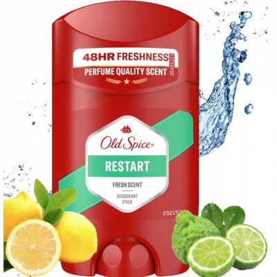 Old Spice Restart Stick 50ml | Ανδρικό Αποσμητικό 48h Fresh