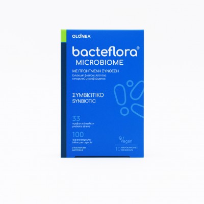 OLONEA Bacteflora Microbiome – Προηγμένα Προβιοτικά για Αποκατάσταση & Ενίσχυση της Εντερικής Μικροχλωρίδας