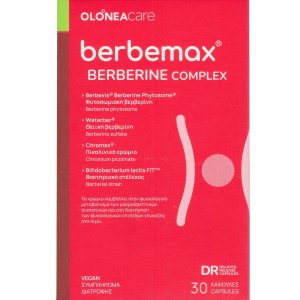 Olonea Berbemax 30 κάψουλες – Φυσικός Σύμμαχος για Γλυκαιμική Ισορροπία & Μεταβολική Υγεία Συμπληρώματα διατροφής