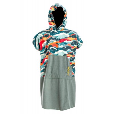 Unisex Super Waves • Adults Poncho 