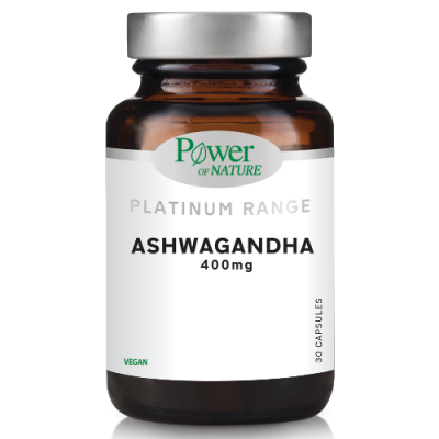 Power Health Ashwagandha 400mg – Φυσική Υποστήριξη κατά του Στρες & της Κόπωσης | 30 Κάψουλες
