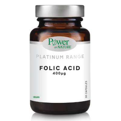 Power Health Folic Acid 400μg – Συμπλήρωμα Φυλλικού Οξέος για Γονιμότητα & Υγεία του Εμβρύου