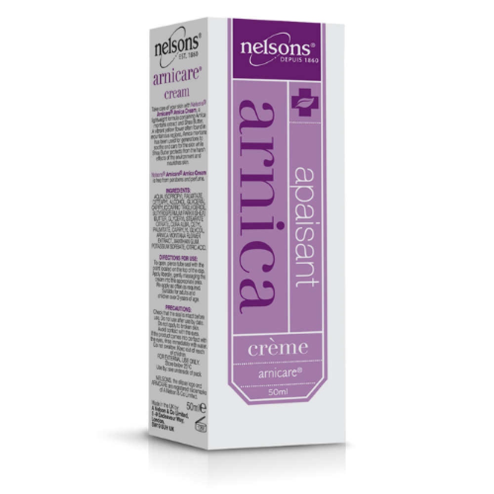 Nelson's Soothing Arnicare Cream 50ml Πρώτες Βοήθειες