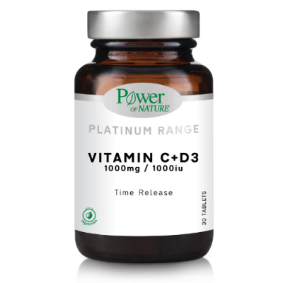 Power Health Vitamin C + D3 – Συνδυαστική Ανοσοπροστασία με 1000mg Βιταμίνη C & 1000iu D3 σε Αναβράζουσα Μορφή
