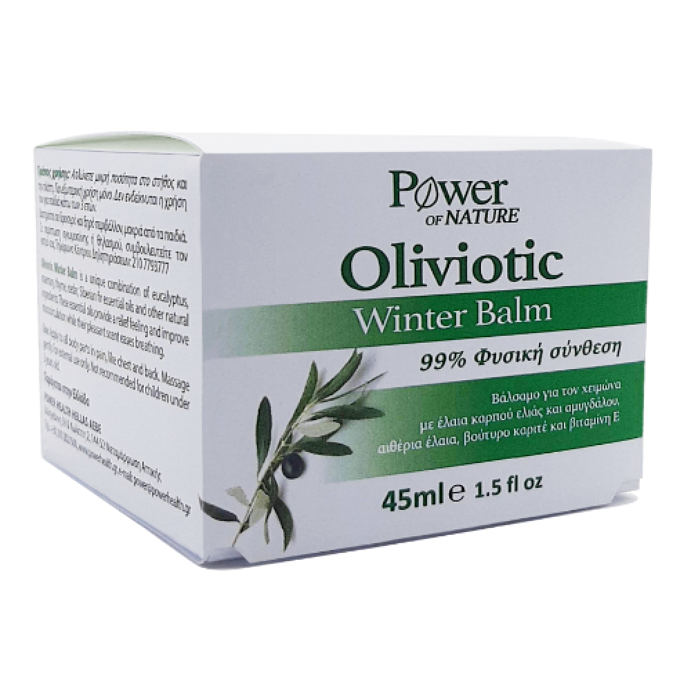 Power Health Oliviotic Winter Balm 45ml Κρυολόγημα