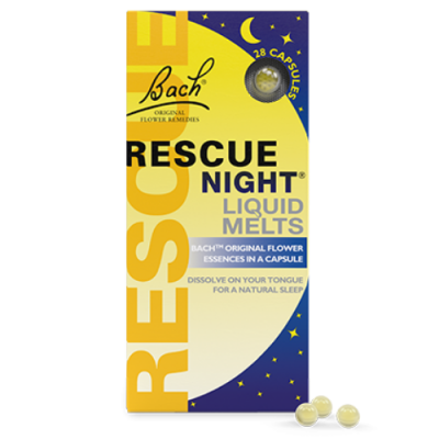 Rescue Night Dr Bach – 28caps για Χαλάρωση και Ποιοτικό Ύπνο