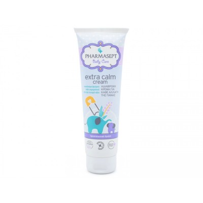 Pharmasept Baby Care Extra Calm Cream 150ml – Καθημερινή Κρέμα Προστασίας & Ανακούφισης για Ευαίσθητο Βρεφικό Δέρμα