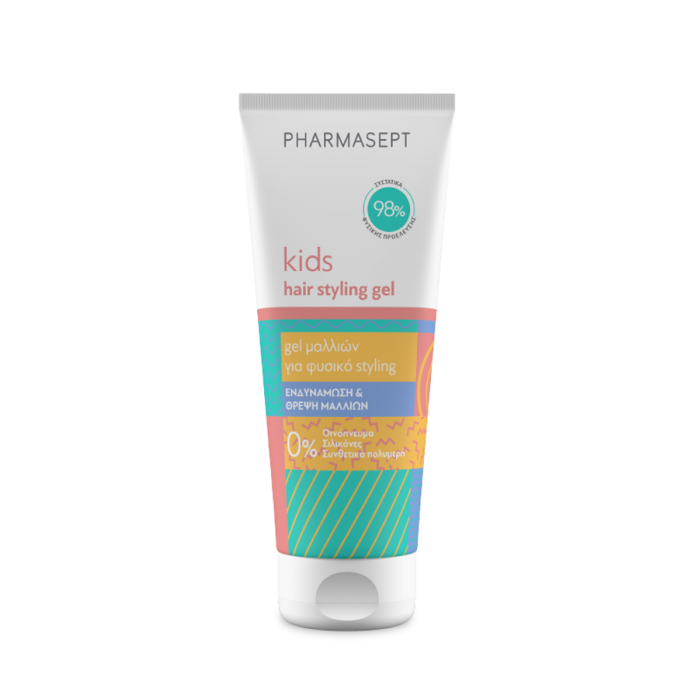 Pharmasept Kids Hair Styling Gel 100ml – Ζελέ Φυσικού Κρατήματος για Παιδιά Φροντίδα μαλλιών