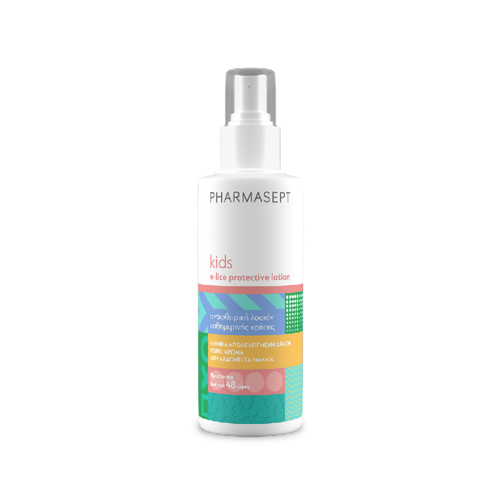 Pharmasept Kids X-Lice Protective Lotion 100ml – Αντιφθειρική Λοσιόν Πρόληψης με Φυσικά Συστατικά Μαμά & παιδί