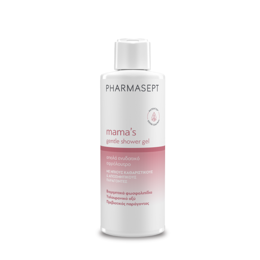 Pharmasept Mama’s Gentle Shower Gel 500ml – Ήπιο Αφρόλουτρο για Εγκυμονούσες & Νέες Μαμάδες Εγκυμοσύνη - Λοχεία