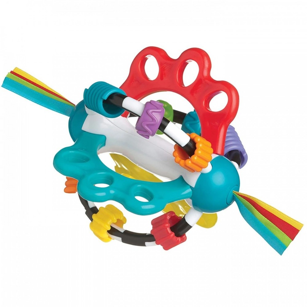 Playgro Explor-A-Ball Toy Μπάλα Κουδουνίστρα 6M+ Βρεφανάπτυξη