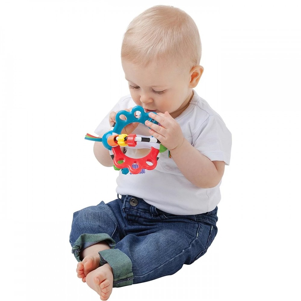 Playgro Explor-A-Ball Toy Μπάλα Κουδουνίστρα 6M+ Βρεφανάπτυξη