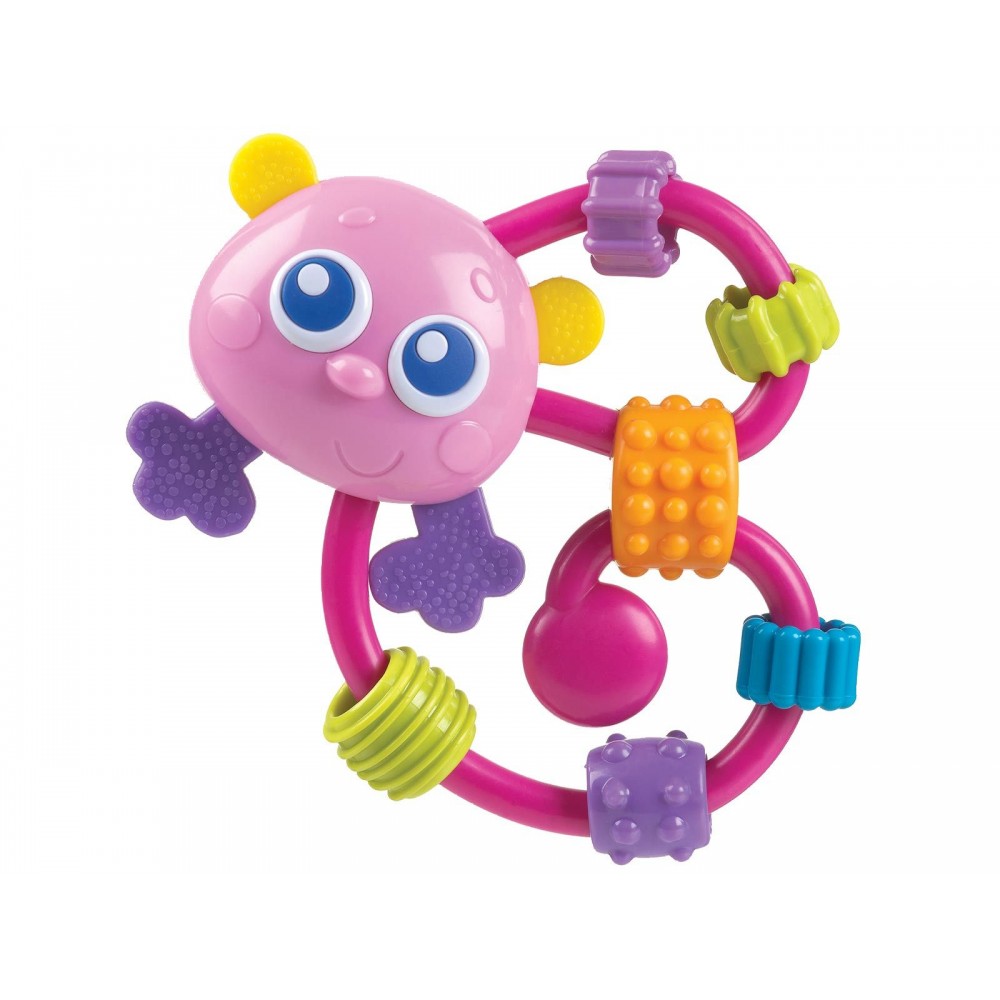 Playgro Curly Critters Κουδουνίστρα Ποντικάκι 3M+ Βρεφανάπτυξη