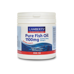 Lamberts Pure Fish Oil 1100mg – Καθαρό Ιχθυέλαιο για Καρδιά, Εγκέφαλο & Αρθρώσεις Συμπληρώματα διατροφής