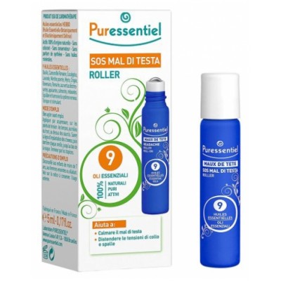 Puressentiel Ρολό Κεφαλαλγίας με 9 Αιθέρια Έλαια 5ml