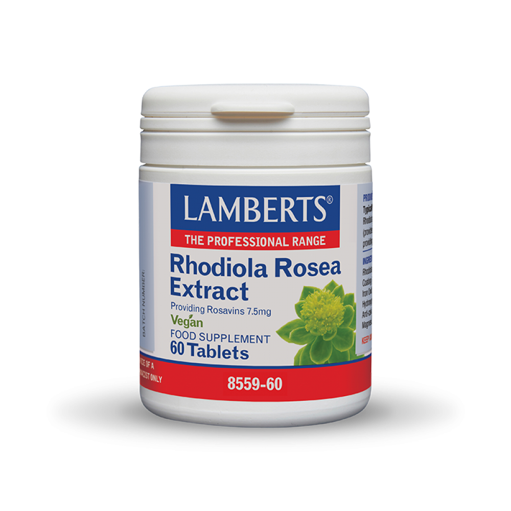Lamberts Rhodiola Rosea 90 tab Συμπληρώματα διατροφής