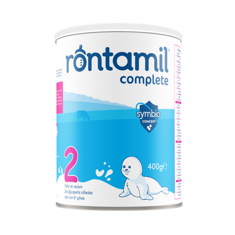 Rontamil 2 Complete 6-12m Γάλα σε Σκόνη 2ης Βρεφικής Ηλικίας, 400g Βρεφική διατροφή