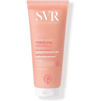 SVR Topialyse Baume Lavant 200ml – Καθαριστική Κρέμα για Πολύ Ξηρό Δέρμα