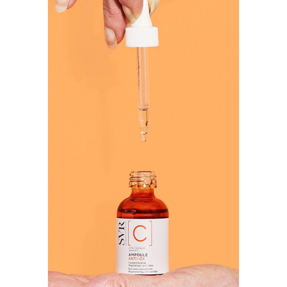 SVR Ampoule [C] Anti-Ox 30ml – Serum με 20% Βιταμίνη C για Λάμψη Καλλυντικά