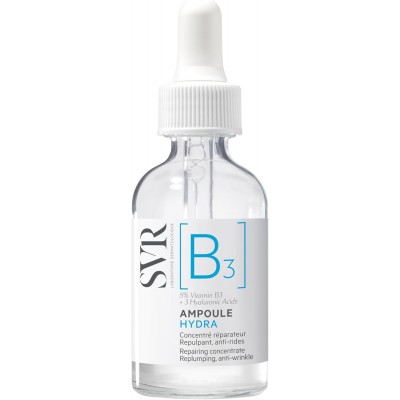 SVR Ampoule [B3] Hydra 30ml – Ενυδατικός Ορός με Νιασιναμίδη & Υαλουρονικό