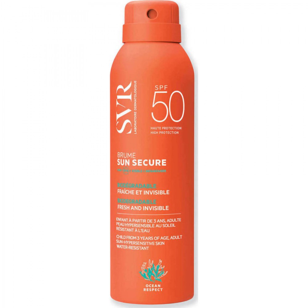 SVR Sun Secure Brume SPF50+ 200ml – Αντηλιακό Spray Προσώπου & Σώματος Αντηλιακά