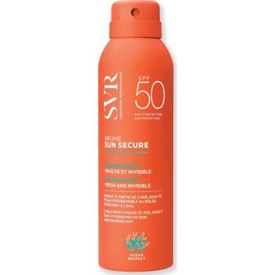 SVR Sun Secure Brume SPF50+ 200ml – Αντηλιακό Spray Προσώπου & Σώματος