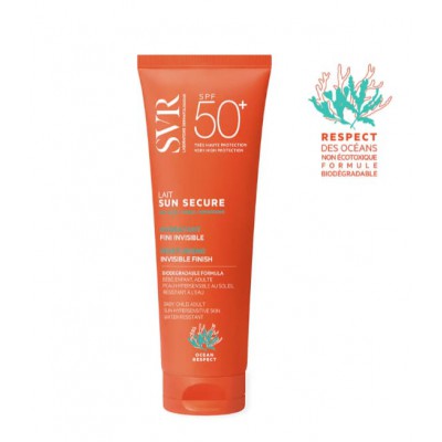 SVR Sun Secure SPF50+ Invisible Finish Sunscreen Milk 250ml – Αντηλιακό Γαλάκτωμα Σώματος