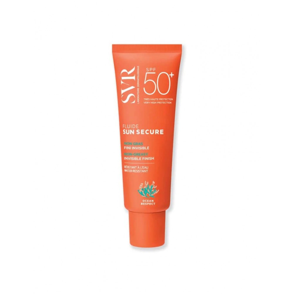 SVR Sun Secure Fluide SPF50+ 50ml – Αντηλιακό Προσώπου για Ευαίσθητες Επιδερμίδες 