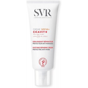 SVR Cicavit+ Crème SPF50+ 40ml – Επανορθωτική Κρέμα με Υψηλή Αντηλιακή Προστασία Πρώτες Βοήθειες