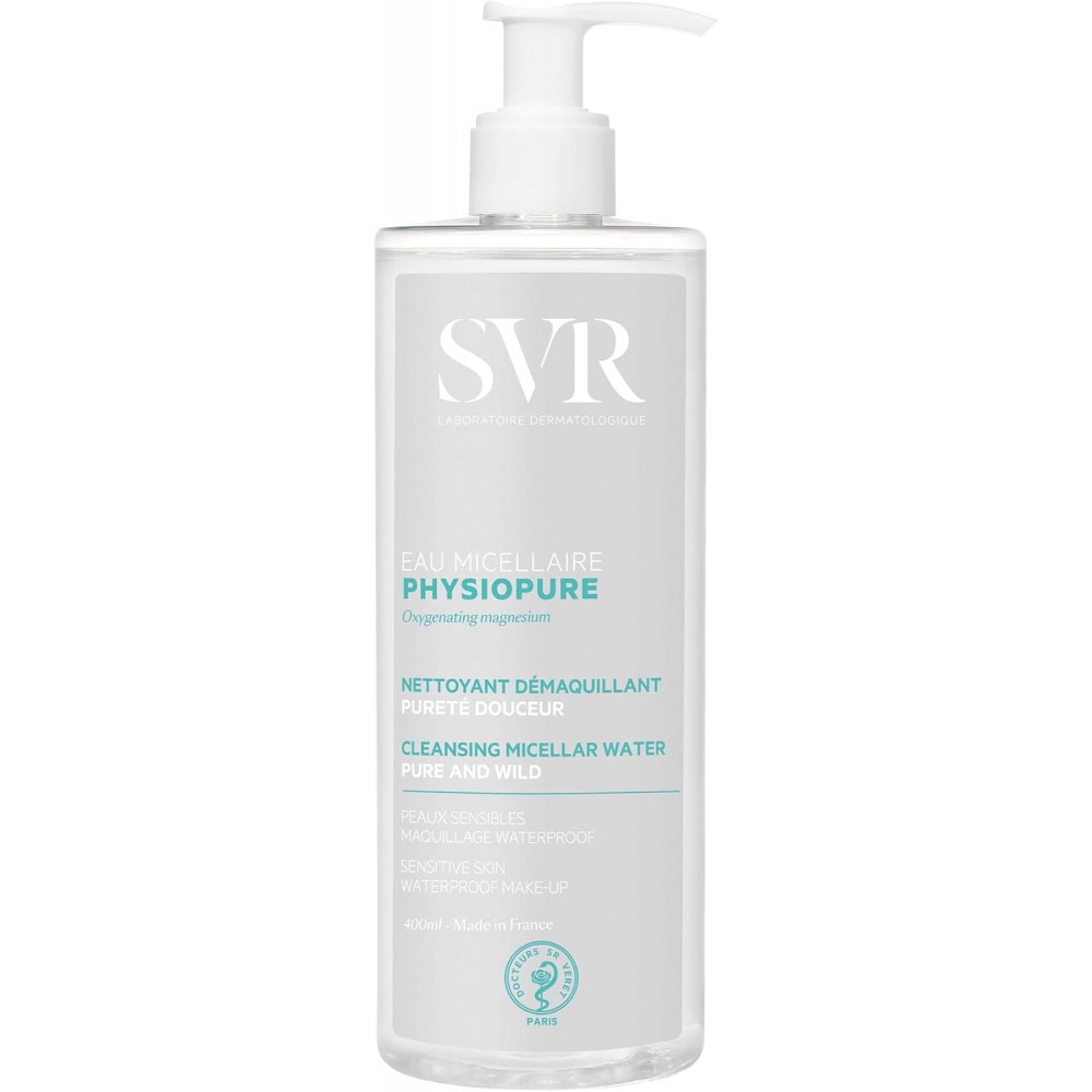 SVR Physiopure Eau Micellaire 400ml – Micellar Νερό Καθαρισμού & Ντεμακιγιάζ Καλλυντικά