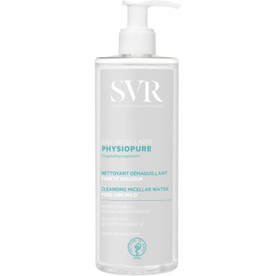 SVR Physiopure Eau Micellaire 400ml – Micellar Νερό Καθαρισμού & Ντεμακιγιάζ
