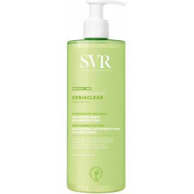 SVR Sebiaclear Crème Lavante 400ml – Κρέμα Καθαρισμού για Ακνεϊκή Επιδερμίδα