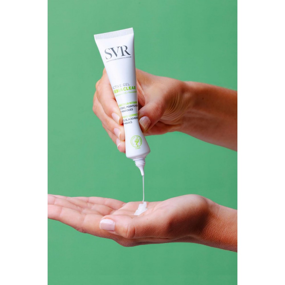 SVR Sebiaclear Active Gel 40ml – Εντατική Φροντίδα για Ακμή & Ατέλειες Καλλυντικά