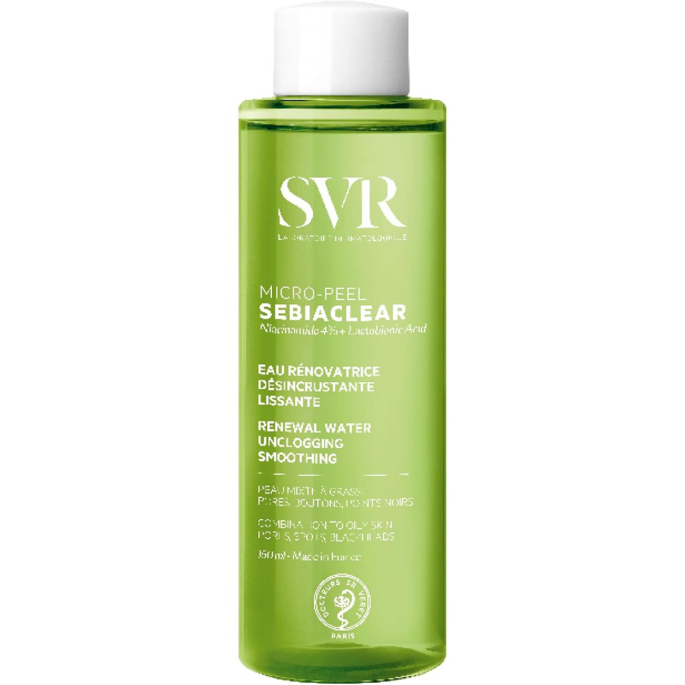 SVR Sebiaclear Micro-Peel 150ml – Απολεπιστική Λοσιόν για Ακμή & Ατέλειες Ακμή