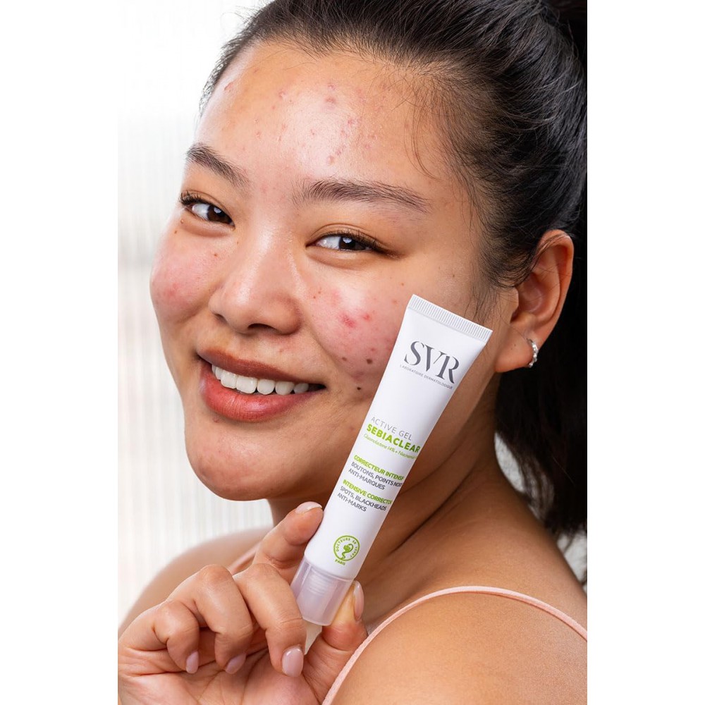 SVR Sebiaclear Active Gel 40ml – Εντατική Φροντίδα για Ακμή & Ατέλειες Καλλυντικά