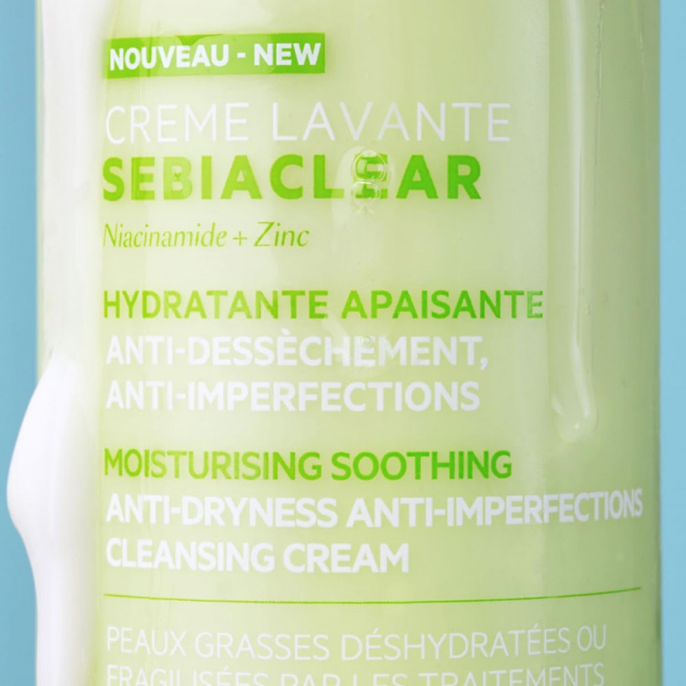 SVR Sebiaclear Crème Lavante 400ml – Κρέμα Καθαρισμού για Ακνεϊκή Επιδερμίδα Καλλυντικά