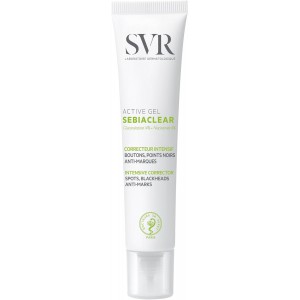 SVR Sebiaclear Active Gel 40ml – Εντατική Φροντίδα για Ακμή & Ατέλειες Καλλυντικά