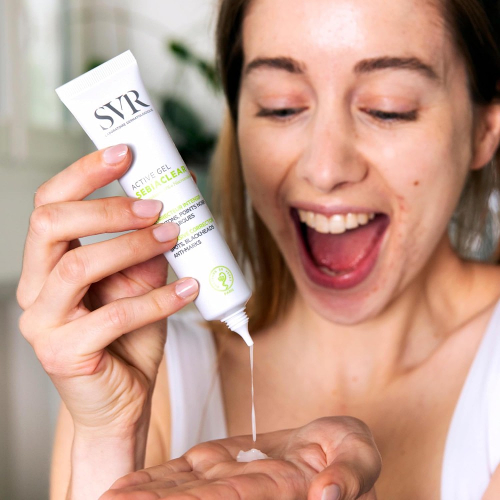 SVR Sebiaclear Active Gel 40ml – Εντατική Φροντίδα για Ακμή & Ατέλειες Καλλυντικά