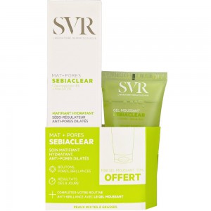 SVR Promo Sebiaclear Mat + Pores 40ml & Δώρο Gel Moussant 55ml Καλλυντικά